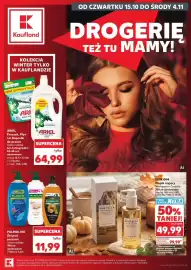 Kaufland gazetka Strona 1: Proszek do prania Ariel €64,99, Żel pod prysznic Palmolive Thermal Spa Mineral Massage €11,99