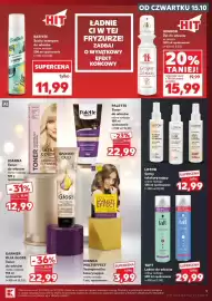 Kaufland gazetka Strona 9: Lakier do włosów Taft €29,99, Szamponetka koloryzująca Multieffect Joanna €3,99