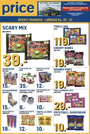 Price Lagerbutikk kundeavis Side 3: Fruktkarameller €10,00, Scary Candy Jar €35,00