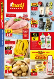 Twój Market gazetka tydzień 42 Strona 1: Płyn do naczyń Ludwik €5,99, Znicz TM-152 Magnolia €4,99