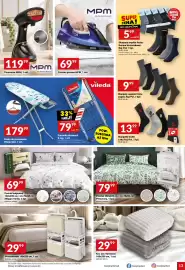 Twój Market gazetka tydzień 42 Strona 13: Parownica MPM €119,99, Żelazko parowe MPM €69,99