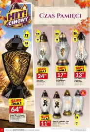 Twój Market gazetka tydzień 42 Strona 2: Znicz TM-77 Kryształ Wazon R-MAX €17,99, Znicz Z-62 Rolchem €24,99