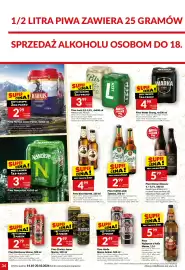 Twój Market gazetka tydzień 42 Strona 34: Piwo Lech €3,99, Piwo Světlý Ležák Žatecký €2,99