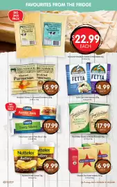 Spudshed catalogue week 42 Page 7: South Cape Fetta Varieties €4,99, Fred Walker Grated or Shaved Parmesan €17,99