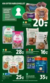 Coop 365 tilbudsavis uge 42 Side 13: Havets fiskefrikadeller €25,00, Ånglamark økologiske flerkorn- eller speltstykker €16,00