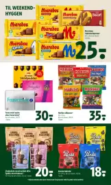 Coop 365 tilbudsavis uge 42 Side 24: Chokolade overtrukket eller fyldte skumfiduser €20,00, Marabou chokoladeplade €25,00