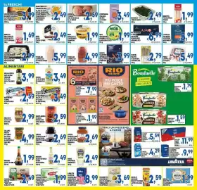 Volantino DEM Pagina 14: Foodlab carpaccio di pesce spada €5,99, Norita salmone affumicato isole faroe premium €3,99