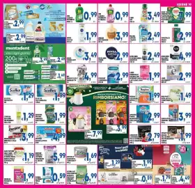 Volantino DEM Pagina 19: Nivea Men schiuma barba sensitive €2,49, Vim liquido pavimenti floreale €0,99