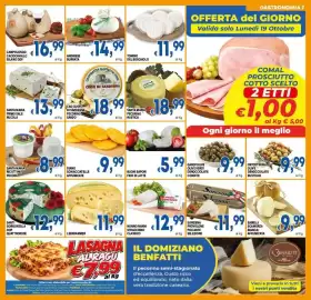 Volantino DEM Pagina 7: Santa Maria Ricottina Pecora €8,99, Nonno Nanni Stracchino Classico €12,99
