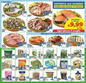 Volantino DEM Pagina 8: Tentacolo di polpo cotto a basse temperature €8,99, Filetto di pesce spada dec €15,99