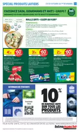Catalogue Intermarché Contact page 13: Apéricube Cocktail €1,59, Kiri Crème €2,87