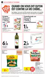 Catalogue Intermarché Contact page 14: RANA Ravioli Cèpes et Mascarpone €2,99, TOP BUDGET Essuie-tout Compact €2,29