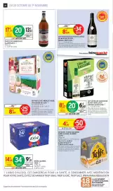 Catalogue Intermarché Contact page 20: Côtes de Gascogne €6,60, COULEURS DU SUD Merlot Rosé €8,99