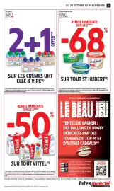 Catalogue Intermarché Contact page 3: Origine FRANCE DU 20 OCTOBRE AU 1ER NOVEMBRE 3 Transformé en FRANCE REMISE IMMÉDIATE