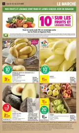 Catalogue Intermarché Contact page 4: AVOCAT AFFINÉ €2,49, Princesse Amandine Pomme de terre €3,19