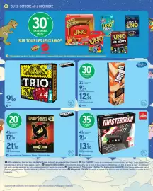 Catalogue Intermarché Contact page 20: Asmodee Trio €9,90, Goliath Mastermind €13,90