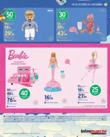 Catalogue Intermarché Contact page 5: Baby born Emma €43,49, Clara deluxe Casse-Noisette €21,90