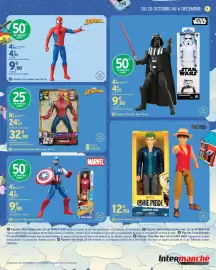 Catalogue Intermarché Contact page 9: Marvel Spider-Man €32,90, Spider-Man Figurine Titan €9,90