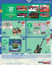 Catalogue Intermarché Express page 15: Vtech Kitty Life Rose €39,90, Vtech LeapMOVE+ €49,90