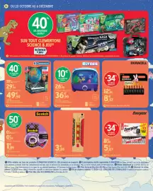 Catalogue Intermarché Express page 16: Clementoni Exploraglobe €49,90, Bitzee Aquarium €26,90
