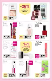 Bipa Flugblatt Seite 3: Doonails Soft Gel Press Ons Romina Palm €15,99, Max Factor Long Lash Era Mascara €12,99