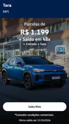 Volkswagen (válido até 2-11)
