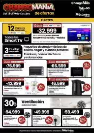 Catálogo Changomas semana 42 Página 11: Atma pava eléctrica 1821 €49.797,00, Liliana procesadora am730 €128.997,00