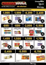 Catálogo Changomas semana 42 Página 2: Bon o Bon bombón surtido €727.190,00, Milka alfajor mousse €743,00