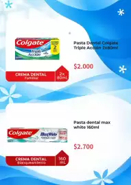 Catálogo Preunic Página 4: Pasta dental max white €2.700,00, Pasta Dental Colgate Triple Accion €2.000,00