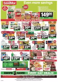 Spar catalogue Page 2: Parmalat Dairy Snack Smooth or Kids Yoghurt Assorted €21,99, Rhodes Baked Beans in Tomato Sauce €26,00