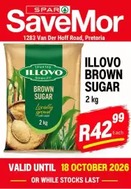 Spar Savemor catalogue week 42 Page 3: Illovo Brown Sugar €42,99