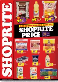 Shoprite catalogue Page 1: Sundale - dairy snack €13,99, Sunfoil - pure sunflower oil €29,99