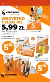 Polomarket gazetka tydzień 42 Strona 12: Baterie alkaliczne Vergionic €5,99, Nożyk z łamanym ostrzem Vergionic €5,99