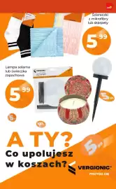 Polomarket gazetka tydzień 42 Strona 13: Ściereczki z mikrofibry Vergionic €5,99, Lampa solarna Vergionic €5,99