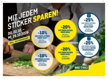 Metro Flugblatt woche 43 Seite 1