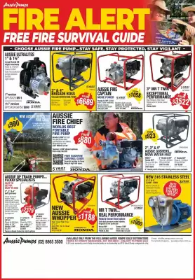 Aussie Pumps (valid until 31-10)