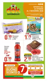 Volantino Supermercati Dok Pagina 1: Minestrone Leggerezza OROGEL €1,78