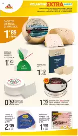 Volantino Supermercati Dok Pagina 23: Gorgonzola D.O.P. Dolce Gran Riserva Leonard €49,00, Ricotta da grattugia Fulvi €0,63