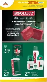 Volantino Supermercati Dok Pagina 37: Talco Roberts €2,30, Deodoranti Borotalco €2,99