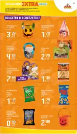Volantino Supermercati Dok Pagina 44: Monster Munch Chips LORENZ €1,75, Retina Halloween LA SUISSA €1,79