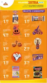 Volantino Supermercati Dok Pagina 45: Retina Horror Walcor €2,59, Cioccolatini Horrorween WALCOR €3,49