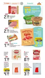 Volantino Supermercati Dok Pagina 7: Prosciutto Crudo Stagionato CRUDODOLCE €2,15, Pesti o Sughi Freschi Giovanni Rana €1,99
