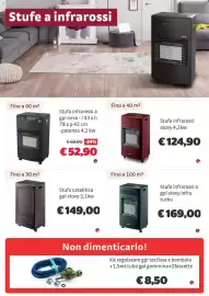 Volantino Bricocenter Pagina 12: Stufa catalitica gpl stovy €149,00, Stufa infrarossi a gpl stovy infra turbo €169,00