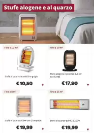Volantino Bricocenter Pagina 6: Stufa al quarzo quint2 €19,99, Stufa alogena 3 potenze 1,2 kw oscillante €17,90
