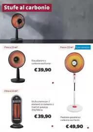 Volantino Bricocenter Pagina 7: Stufa a torre con 2 elementi al carbonio €39,90