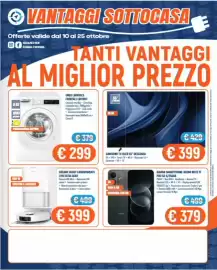 Volantino Vantaggi Sottocasa Pagina 1: Samsung TV OLED 55" QE5506FA €399,00, Xiaomi Smartphone Redmi Note 17 Pro €379,00