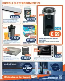 Volantino Vantaggi Sottocasa Pagina 5: Russell Hobbs spremiagrumi €37,90, Borbone macchina caffè espresso Simplymoon €69,00