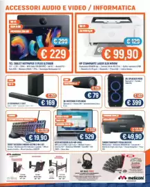 Volantino Vantaggi Sottocasa Pagina 7: JBL Diffusore Flips Nero €79,00, HP STAMPANTE LASER B/N M110W €99,90