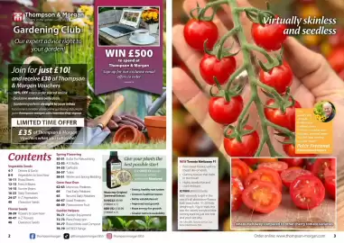 Thompson & Morgan catalogue Page 2