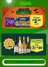 Asda leaflet week 42 Page 2: Exceptional by Asda Wine €20,00, Cadbury treats size sharing selection €2,25